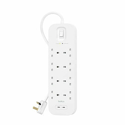 Multiprise 8 Prises avec Interrupteur Belkin SRB004VF2M (2 m)