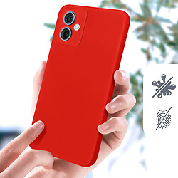 Acheter Avizar Coque pour Xiaomi Redmi Note 12 5G Silicone Semirigide Soft-touch Rouge