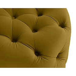 Avis Lisa Design Gallata - pouf Chesterfield rond - en velours