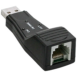 Adaptateur réseau USB 2.0, InLine®, 10/100MBit