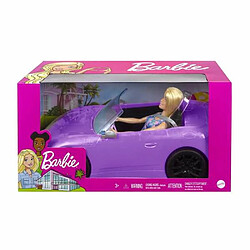 Avis Poupée Mattel Barbie And Her Purple Convertible