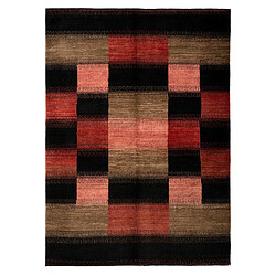 Vidal Tapis de laine 232x168 noir Juma