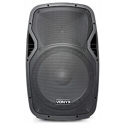 Avis Enceinte sono mobile 800W 15"" SD/USB/BT + 2 Micros VHF + Télécommande - Vonyx AP1500PA