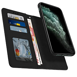 Avizar Étui Apple iPhone 11 Pro Folio Détachable Magnétique Porte cartes Noir