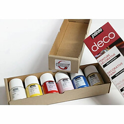 Acheter Pebeo Set de 6 peintures base eau multi-supports - 6 x 20 ml