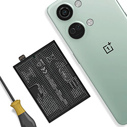 Avis Avizar Clappio Batterie interne pour OnePlus Nord 3 5G 5000mAh modèle BLP925 Noir