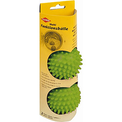 KLEIBER Boule de lavage et de massage, set de 2, vert ()