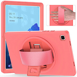 Coque en TPU avec béquille pivotante à 360° et fente pour stylo rouge pastèque pour votre Samsung Galaxy Tab A7 10.4 (2020) T500