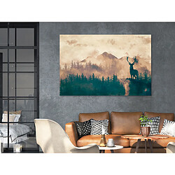 Jardindeco Tableau - Proud Deer (1 Part) Wide 120 x 80 cm