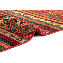 Vidal Tapis de laine 244x172 rouge Torkman