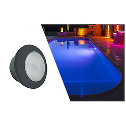 Astral Projecteur gris anthracite led rgb pour piscine béton et liner