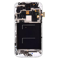 Avizar Bloc Complet pour Samsung Galaxy S4 Écran LCD In-Cell et Vitre Tactile Blanc