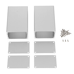 Avis 2x Boîtier Externe en Alliage Aluminium Enclosure pour Disque Ordinateur