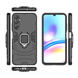 Htdmobiles Coque pour Samsung Galaxy A05s - housse etui rigide anti choc + film ecran - NOIR