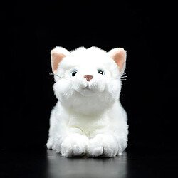 Universal Super mignonne peluche tabby chat noir et blanc