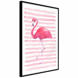 Paris Prix Affiche Murale Encadrée Pink Madness 20 x 30 cm Noir