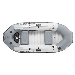 Acheter Kit bateau gonflable 3 places Mariner 3 avec rames et gonfleur - Intex