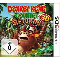 Nintendo Donkey Kong Country Returns 3D, 3DS De base Nintendo 3DS jeu vidéo (3DS Donkey Kong Country Returns Select)