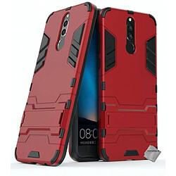 Htdmobiles Coque rigide anti choc pour Huawei Mate 10 Lite + film ecran - ROUGE