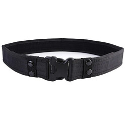 Ceinture Tactique De Survie Réglable Rigger Ceinture Extérieure Militaire Noire