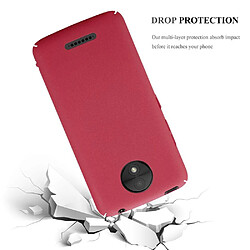 Cadorabo Coque Motorola MOTO C PLUS Etui en Rouge pas cher