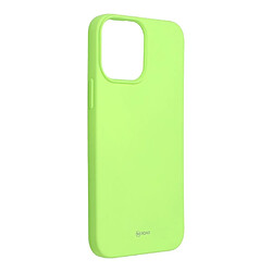 etui roar colorful jelly coque pour iphone 13 pro max lime