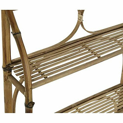 Étagère DKD Home Decor Naturel Rotin Bambou 3 Etagères (62 x 15 x 103 cm) pas cher