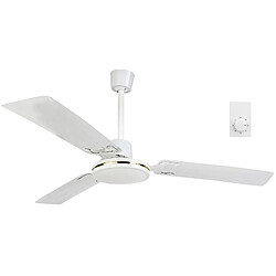 Sichler Haushaltsgerate Ventilateur de plafond compact VT-240 à 3 vitesses - Ø 91 cm