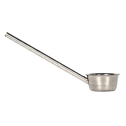 Avis Louche en acier inoxydable à long manche versant la soupe de vin Scoop Kitchen Supplies 16x35cm