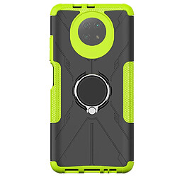 Coque en TPU anti-chocs avec béquille pour votre Xiaomi Redmi Note 9 5G - vert