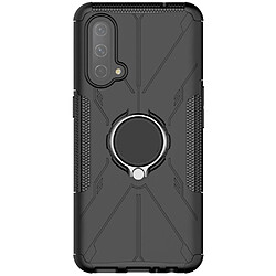 Coque en TPU 2-en-1, anti-chutte avec béquille pour votre OnePlus Nord CE 5G - noir