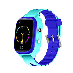 Universal Montres intelligentes 4G WiFi pour enfants Carte SIM étanche Suivi de la position GPS Température du corps Fréquence cardiaque Pression artérielle Montres intelligentes pour enfants | Montres intelligentes (bleu)