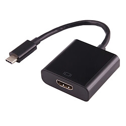 Wewoo Pour MacBook 12 pouces, Chromebook Pixel 2015, Tablette Tactile Nokia N1, Longueur: Environ 10cm USB-C / Type-C 3.1 Mâle vers HDMI Câble adaptateur femelle