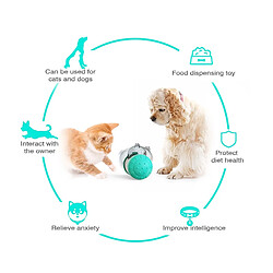 Avis Universal Chien chat bol d'élevage lent jouet conteneur de nourriture pour animaux de compagnie distributeur jouet pliable interactif boîte de traitement réglable sans électronique | jouets pour chat