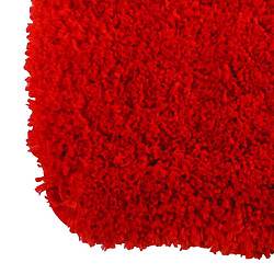 MSV Tapis de bain Microfibre 50X70cm Rouge