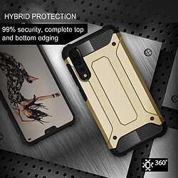 Acheter Wewoo Coque renforcée or pour Huawei P20 Pro Full-Rugged TPU + PC Combinaison Couverture Arrière Cas