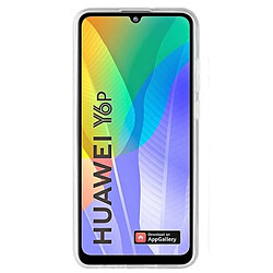 Muvit Coque pour Huawei Y6p Recycletek Antichoc avec Technologie Antibactérienne Transparent