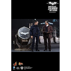 Avis Hot Toys MMS275 - DC Comics - The Dark Knight Rises - John Blake And Jim Gordon With Bat-Signal