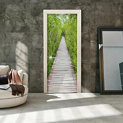 Paris Prix Papier Peint pour Porte The Path of Nature 210x90cm