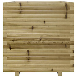 Acheter vidaXL Jardinière 70x70x72,5 cm bois de pin imprégné