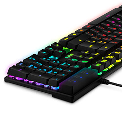 Clavier pour jeu Energy Sistem Gaming ESG K2 Ghosthunter Espagnol Qwerty LED RGB Anti-Ghosting pas cher