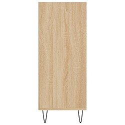 Acheter vidaXL Buffet haut chêne sonoma 57x35x90 cm bois d'ingénierie