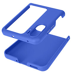 Avizar Coque pour Oppo Find N2 Flip Polycarbonate rigide Design sur-mesure bleu