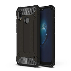 Wewoo Coque renforcée noir pour Huawei P20 Lite Full-Rugged TPU + PC Combinaison Couverture Arrière