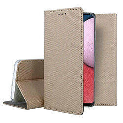 Avis Htdmobiles Housse etui portefeuille avec coque interieure en silicone pour Xiaomi Redmi Note 13 Pro+ Plus 5G + film ecran - OR MAGNET