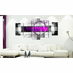 Paris Prix Tableau sur Verre Acrylique Violet Rim 100 x 200 cm