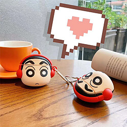 GUPBOO Airpods Coque Housse Étui Protecteur Compatible pour AirPods 3-dessin animé mignon garçon de musique