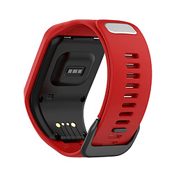 Acheter Bracelet de montre Accessoires montre connecté pour Tomtom4 - Rouge