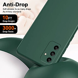 Htdmobiles Coque pour Samsung Galaxy A05s - housse etui silicone gel fine + film ecran - VERT