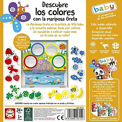 Avis Educa Borras Jouet Educatif Educa Descubre los Colores con La Mariposa Greta (ES)